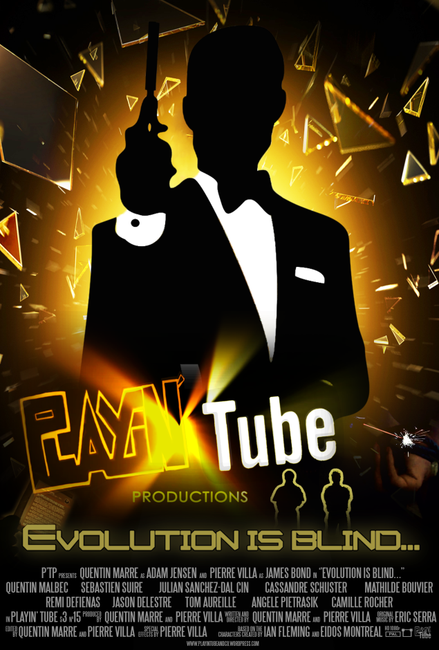 Affiche Playin' Tube  Evolution is blind